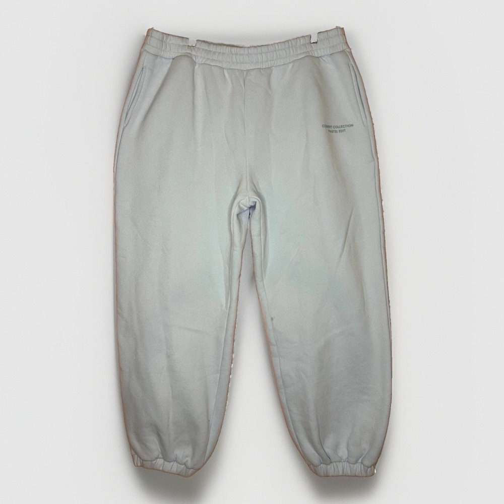 Comfrt Pastel Edit Sweatpants 2XL Blue Lounge Joggers Baggy Cozy 40x30
